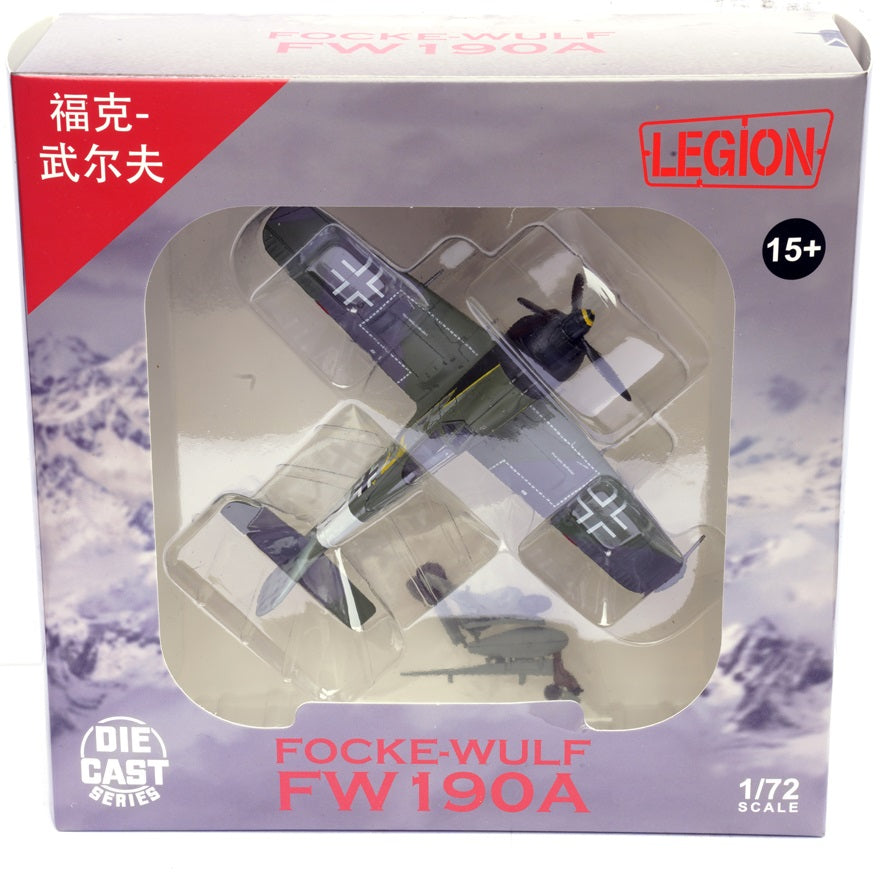 PANZERKAMPF FW-190A-8 R2 YELLOW 17 12.(STURM) JG 3 BARTH 1944 (LEGION SERIES)
