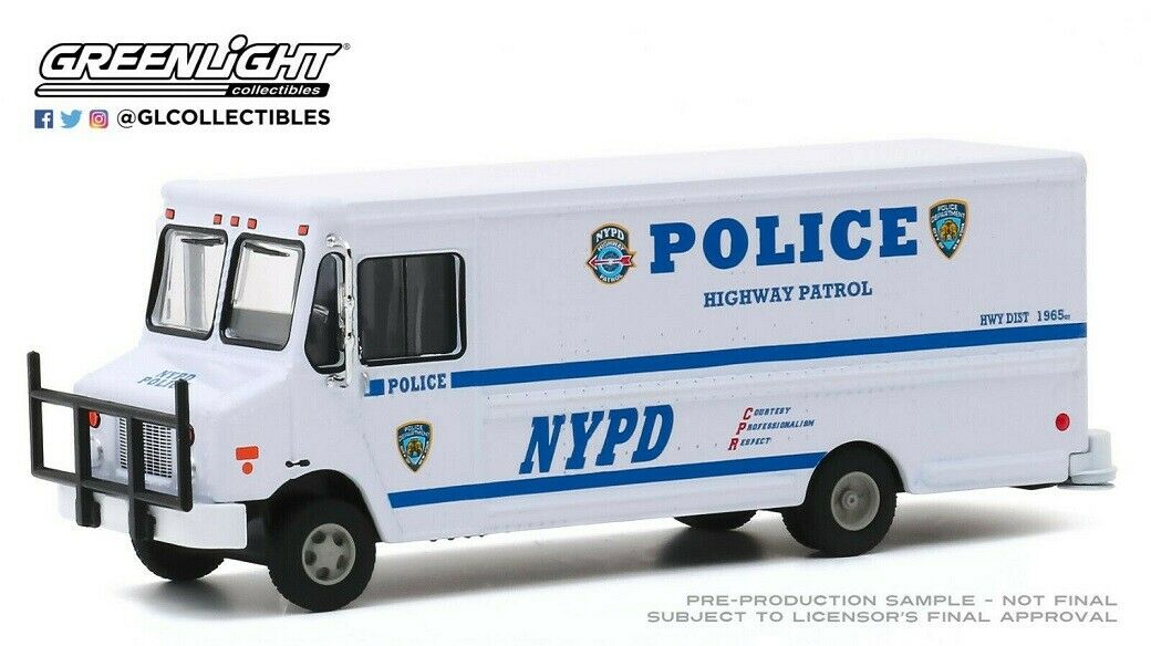 GREENLIGHT 2019 HIGHWAY PATROL STEP VAN NYPD