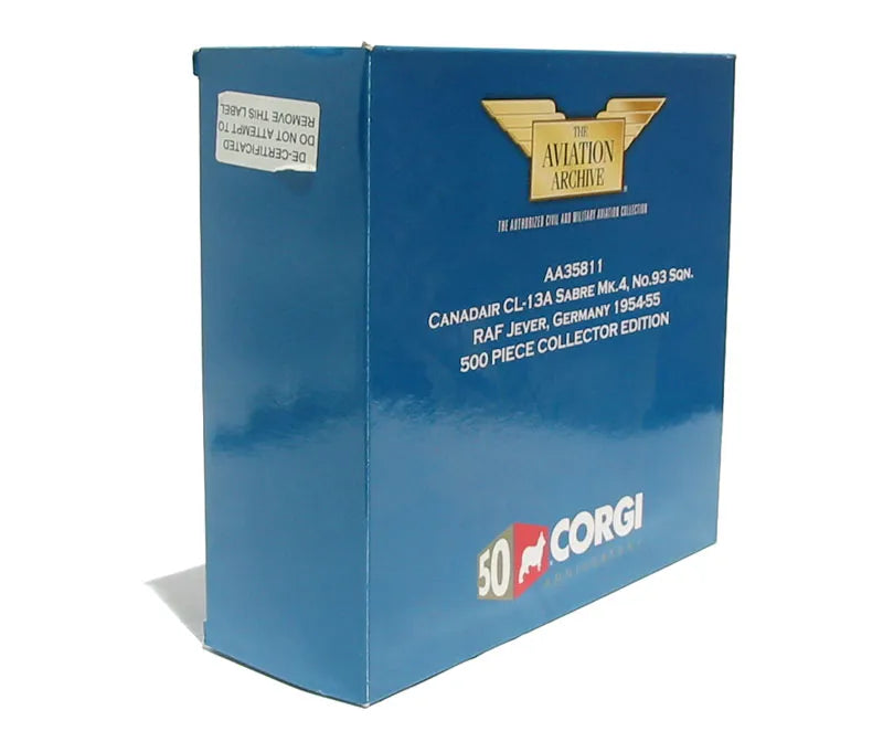 CORGI CANADAIR SABRE MK4 500 PIECE COLLECTORS EDITION