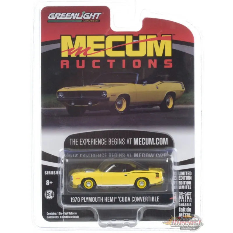 GREENLIGHT 1970 PLYMOUTH HEMI CUDA