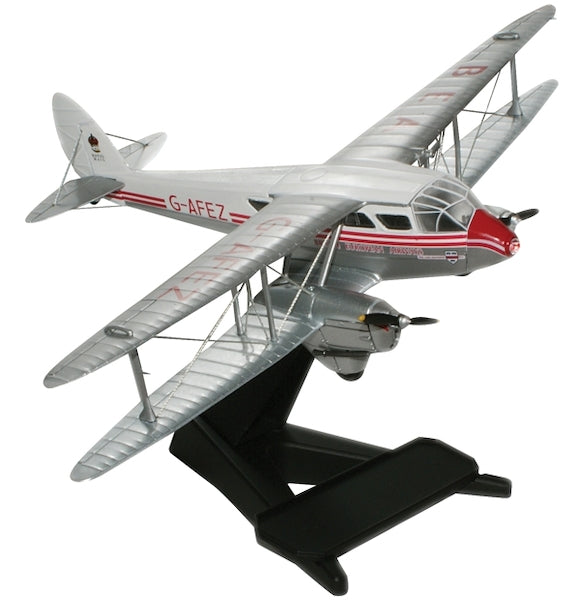OXFORD DIECAST DE HAVILLAND DRAGON RAPIDE BRITISH EUROPEAN AIRWAYS G-AFEZ