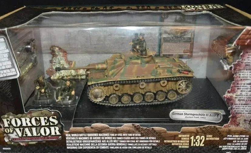 FORCES OF VALOR KRUPP SD.KFZ.142 STUG III GERMAN ARMY