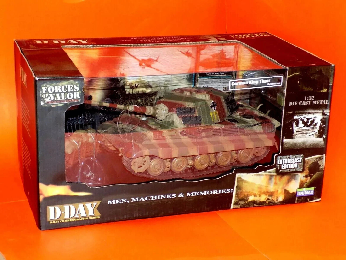 FORCES OF VALOR HENSCHEL/PORSCHE SD.KFZ.182 KING TIGER