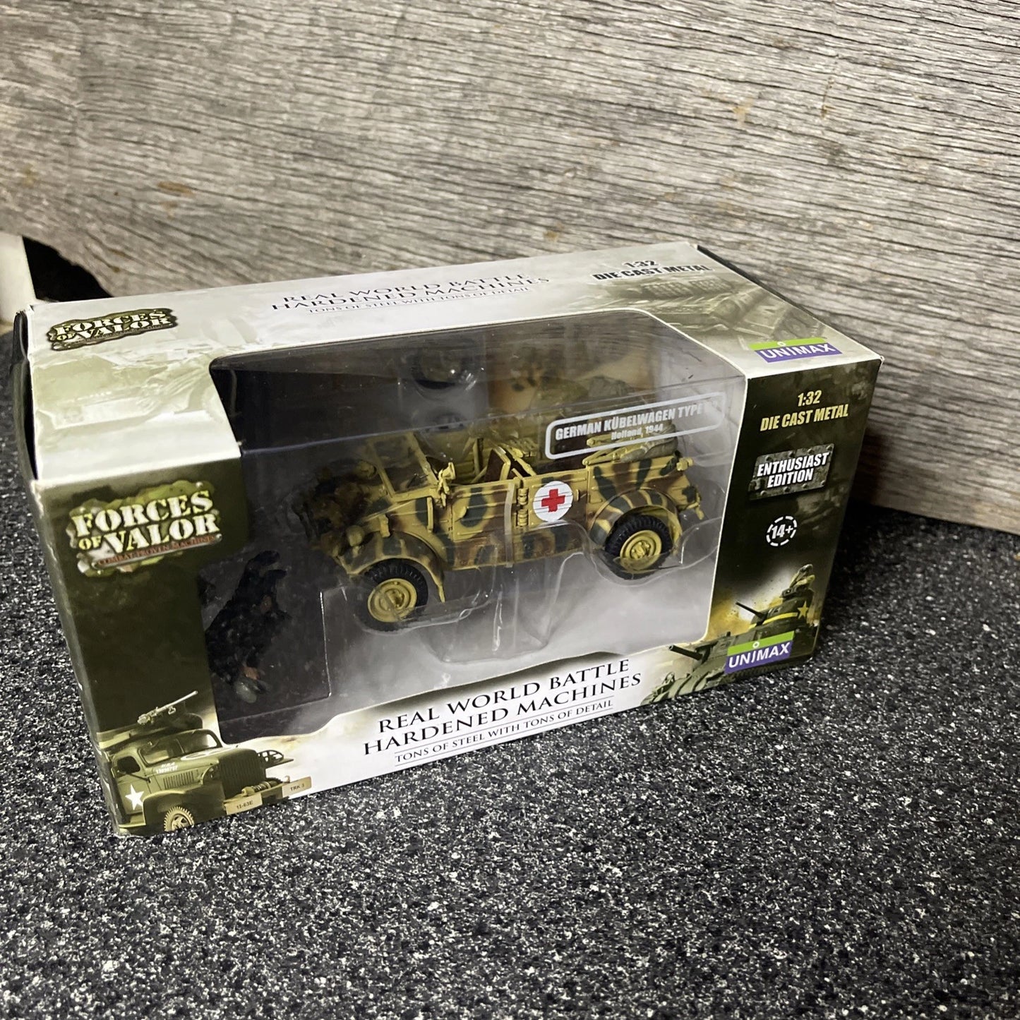 FORCES OF VALOR VOLKSWAGON VW 82 KUBELWAGEN GERMAN ARMY