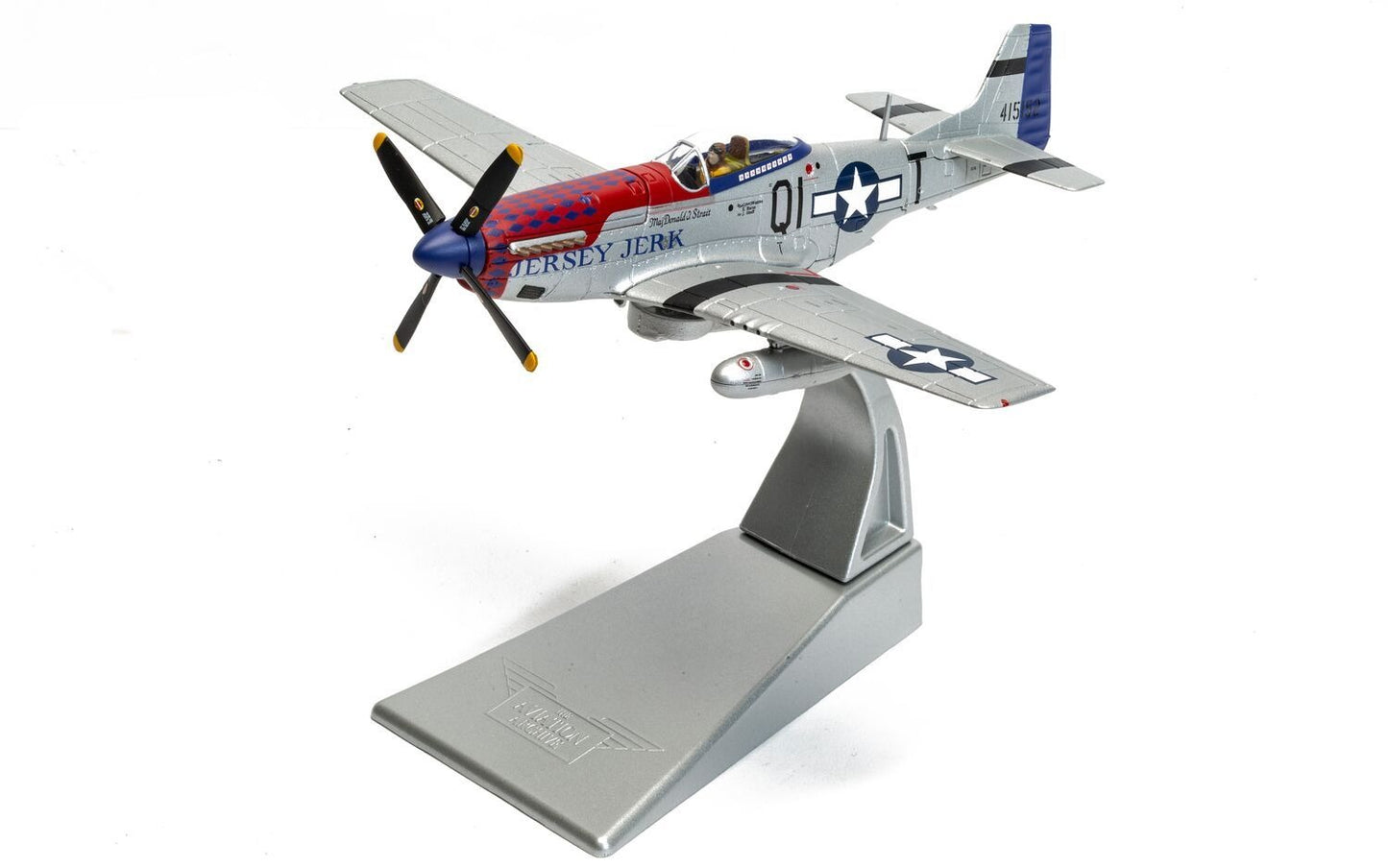 CORGI P-51D MUSTANG "JERSEY JERK" 356TH USAAF MAJOR DONALD STRAIT 1945