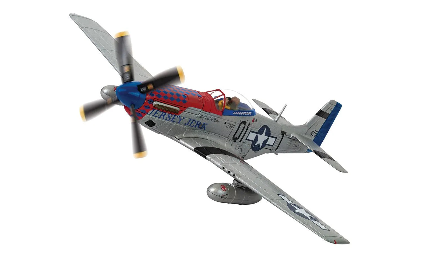 CORGI P-51D MUSTANG "JERSEY JERK" 356TH USAAF MAJOR DONALD STRAIT 1945