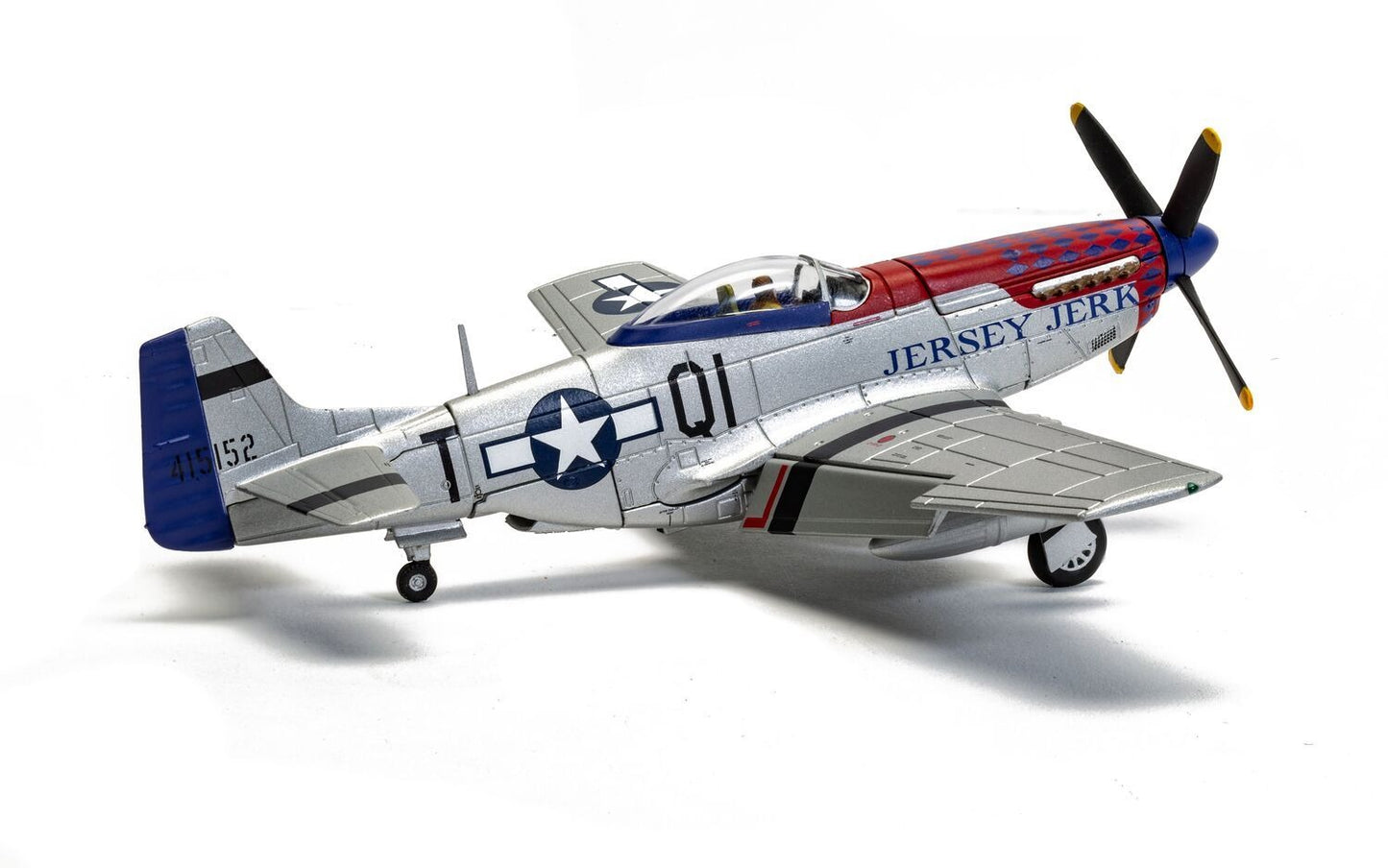 CORGI P-51D MUSTANG "JERSEY JERK" 356TH USAAF MAJOR DONALD STRAIT 1945