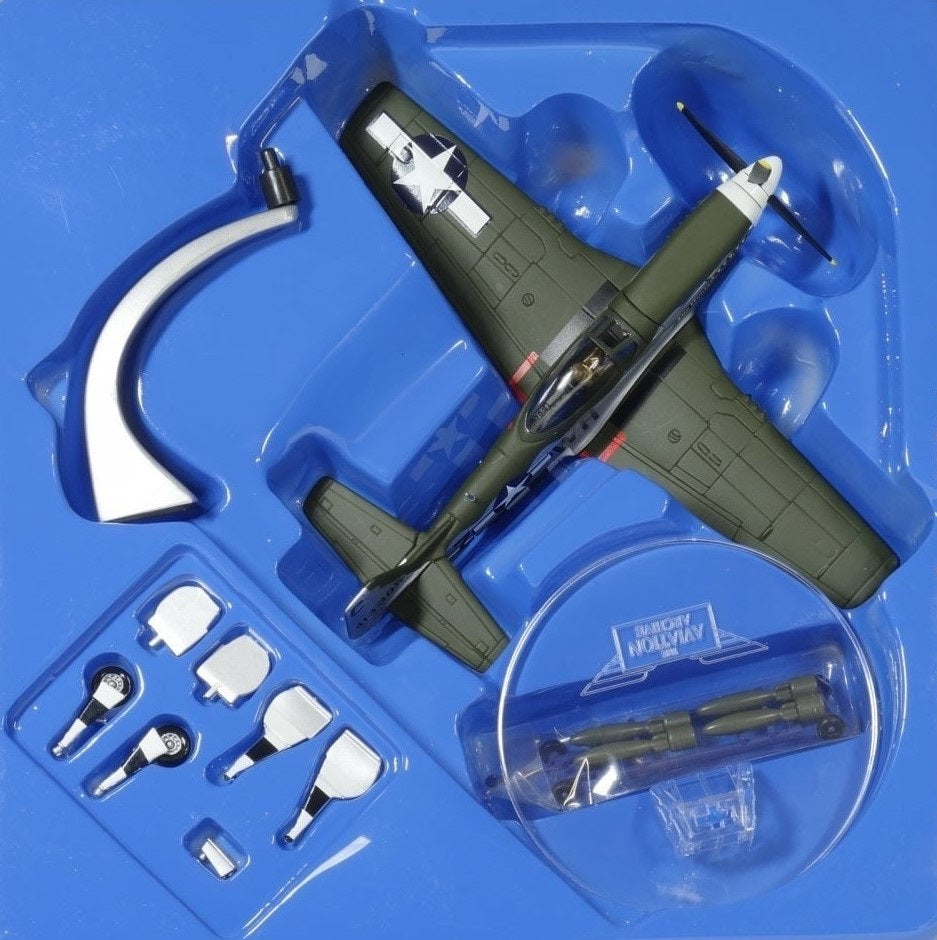 CORGI P-51D MUSTANG USAAF "THE HUN HUNTER FROM TEXAS"