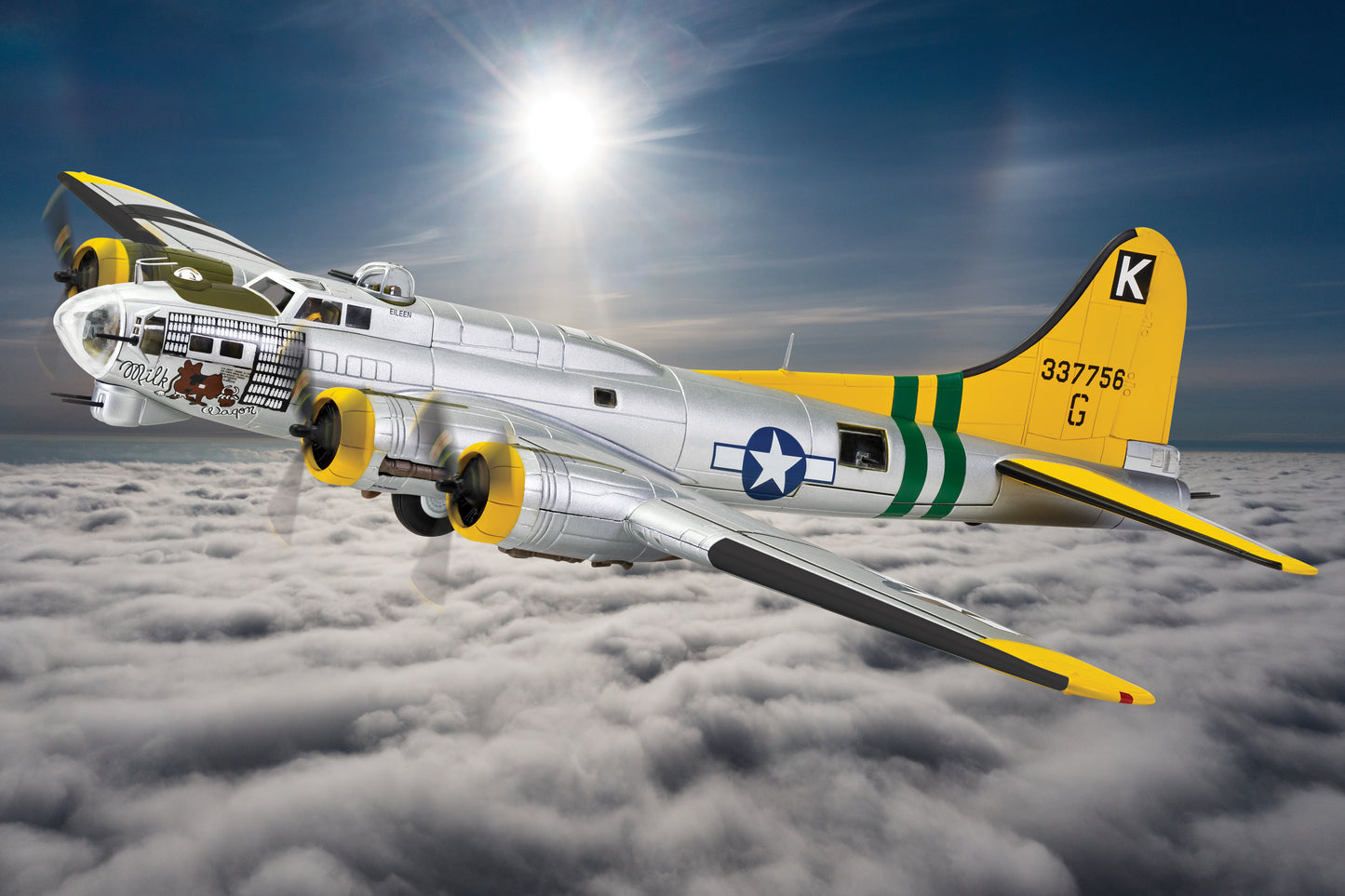 CORGI B-17G FLYING FORTRESS "MILK WAGON" 1944
