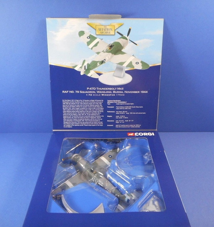 CORGI P-47D THUNDERBOLT RAF No.79 SQN