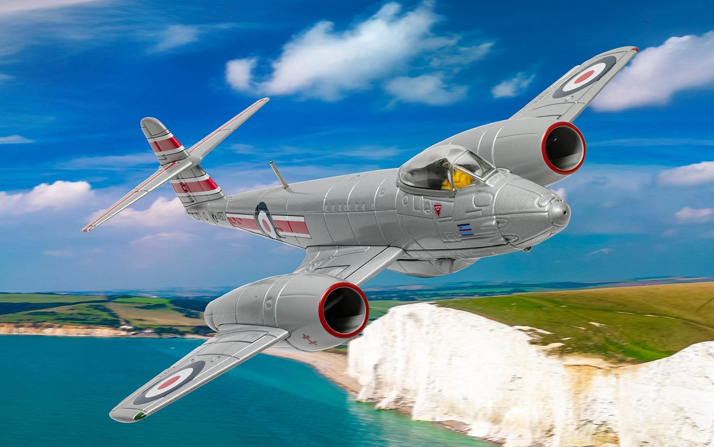 CORGI METEOR F.8 WH480 /M RAF SQN LDR JOHN "DUSTY" MILLER NO 4 SQUADRON BIGGIN HILL 1953