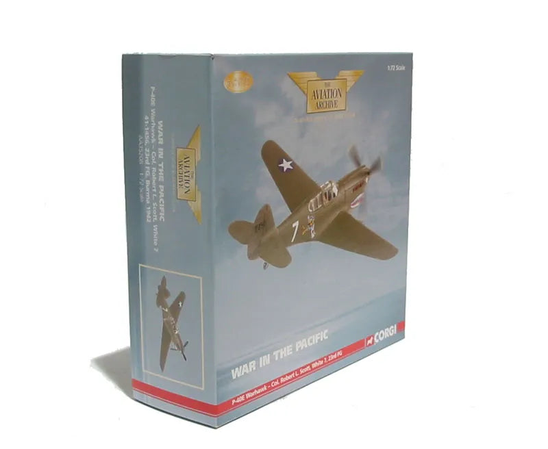 CORGI P-40E WARHAWK USAAF "WHITE 7" ROBERT SCOTT 1942