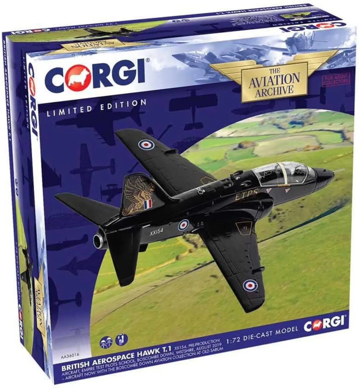 CORGI BAE HAWK T.MK 1 ETPS