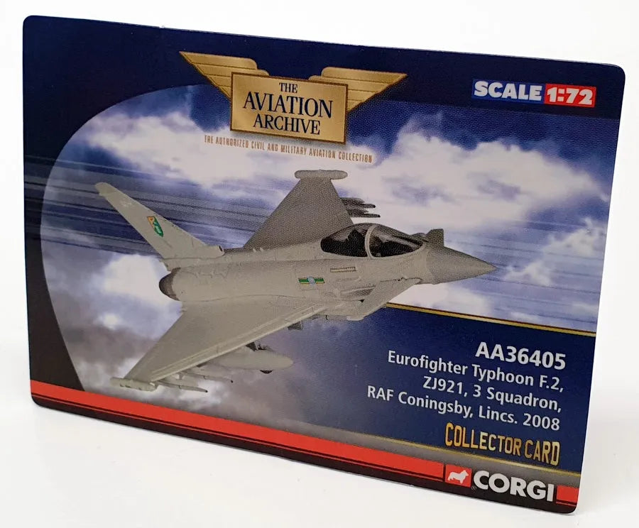 CORGI EUROFIGHTER TYPHOON F.2 ZJ921 RAF