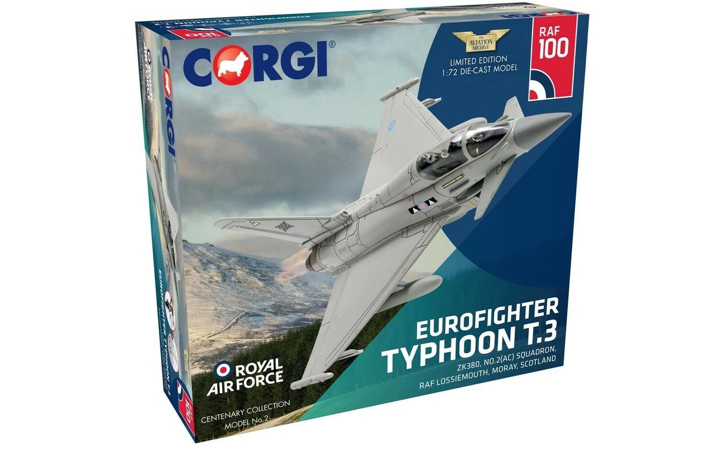 CORGI TYPHOON T.3, No.2(AC) SQUADRON