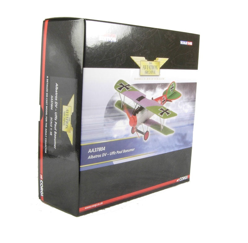 CORGI ALBATROSS D.V JASTA 5 PAUL BAEUMER