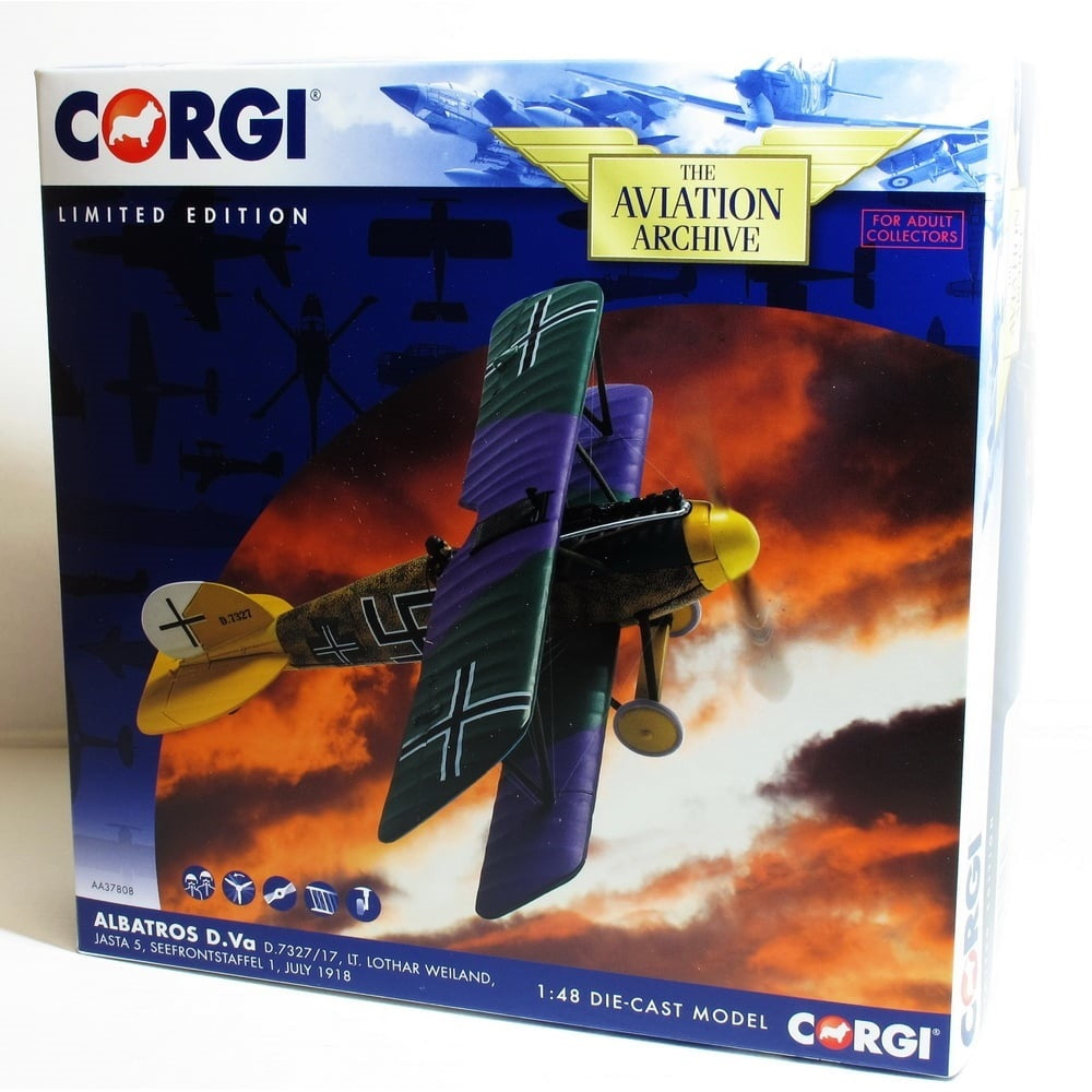 CORGI ALBATROS LT LOTHAR WEILAND JASTA 5