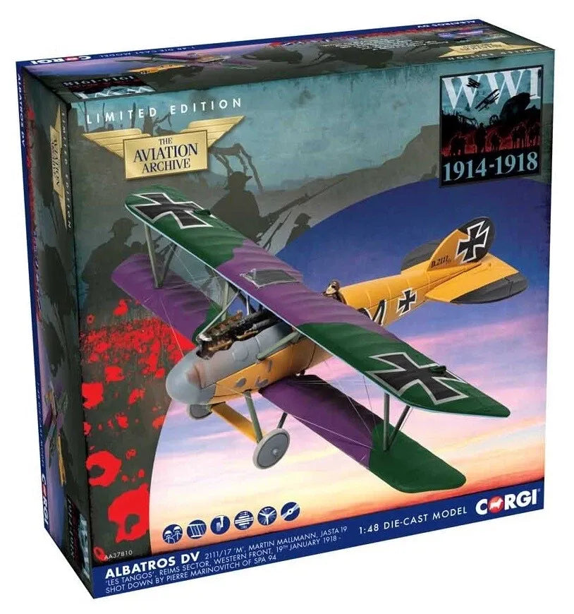 CORGI ALBATROS D.V ‘LES TANGOS’ WESTERN FRONT JAN 1918