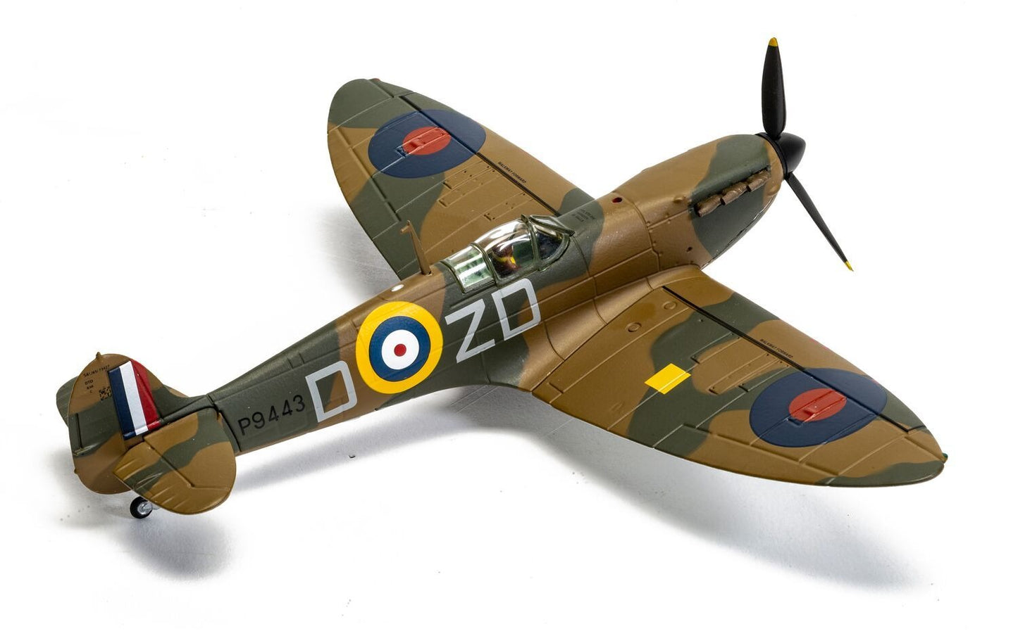CORGI SPITFIRE MKI RAF NO.222 SQN FLT LT "DOUGLAS BADER" (BATTLE OF BRITAIN 85)
