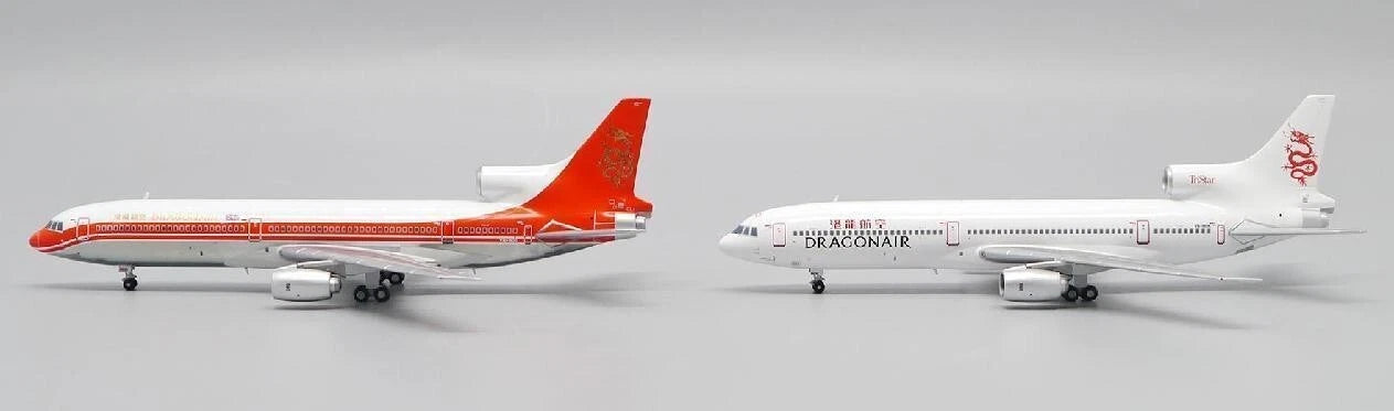 JC WINGS LOCKHEED L1011 TRISTAR DRAGONAIR 2 IN 1 BOX SET REG: VR-HOD, VR-HOK