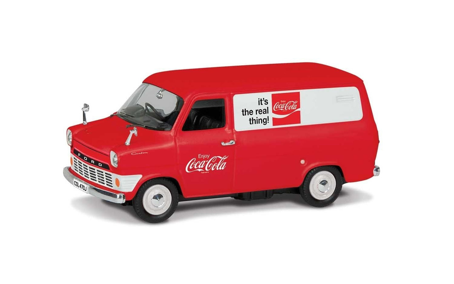 CORGI 1970'S FORD TRANSIT MK1, COCA-COLA