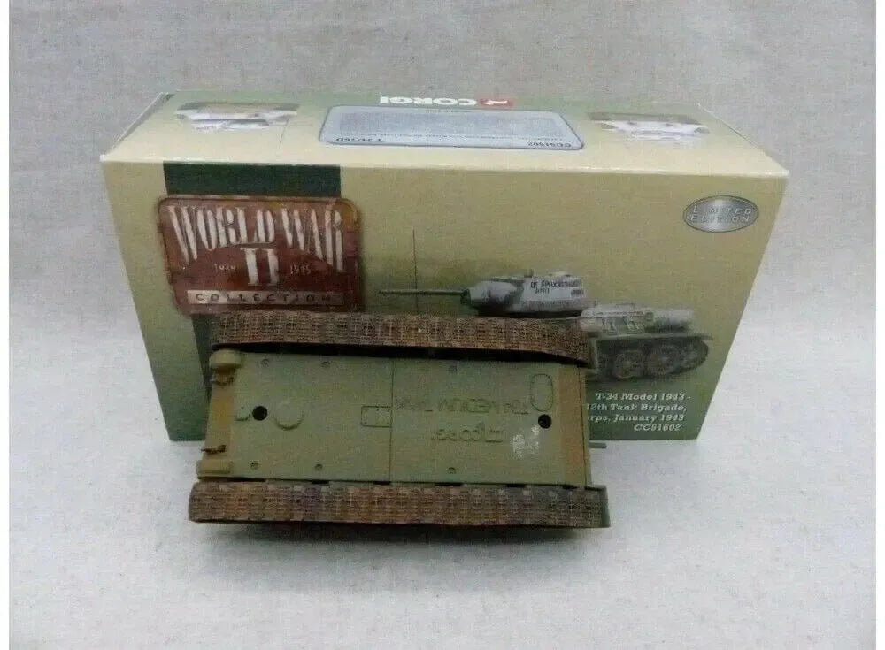 CORGI T-34 MODEL SOVIET ARMY 112TH TANK BRIGADE 1943