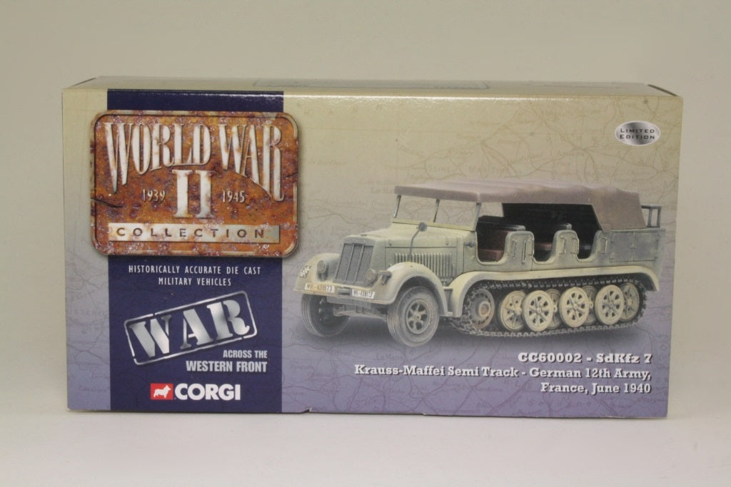 CORGI SDKFZ.7 GERMAN HALF-TRACK JUNE 1940