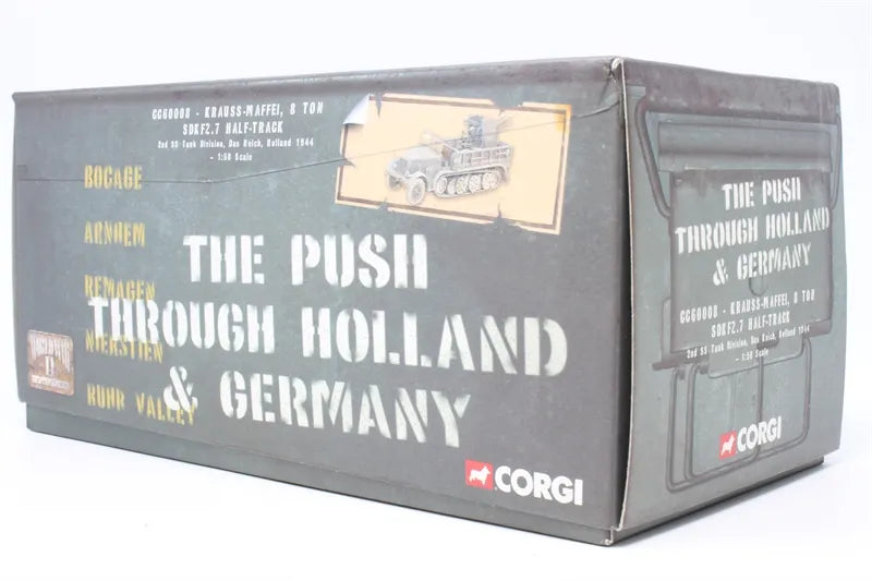 CORGI SDKFZ.7 HALF-TRACK 2ND SS TANK DIVISION, 1944