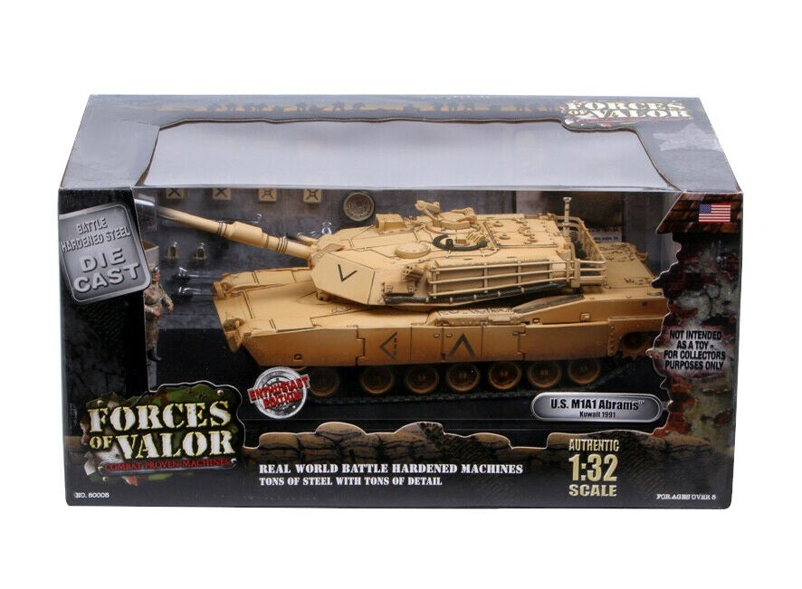 FORCES OF VALOR M1A1 ABRAMS TANK US ARMY KUWAIT 1991