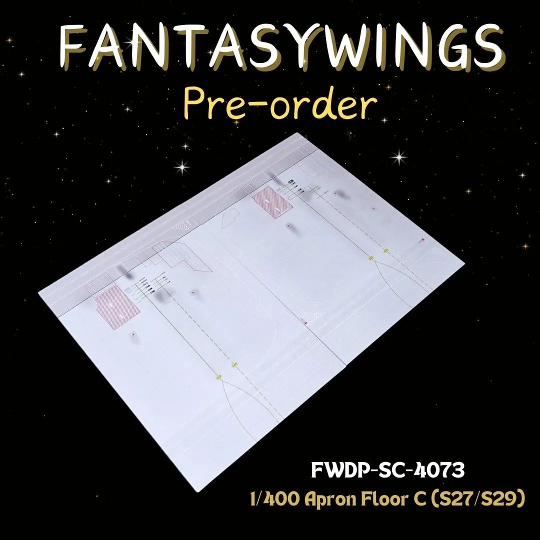 FANTASY WINGS AIRPORT AIRBRIDGE SET OF 2 APRON FLOOR C