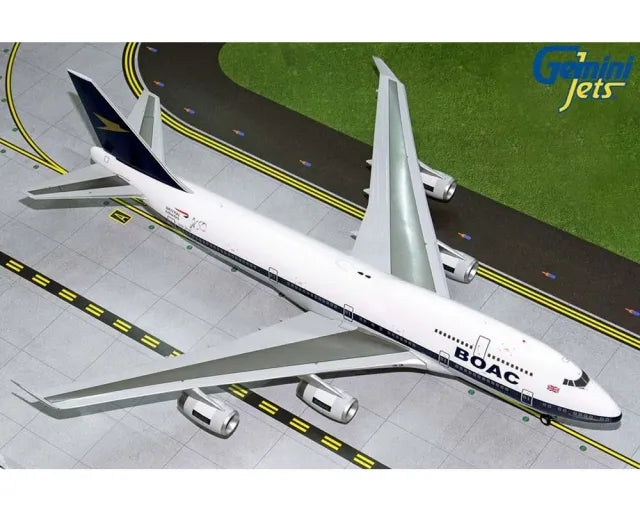 GEMINI JETS B747-400 BRITISH AIRWAYS "BOAC RETRO LIVERY" REG: G-BYGC