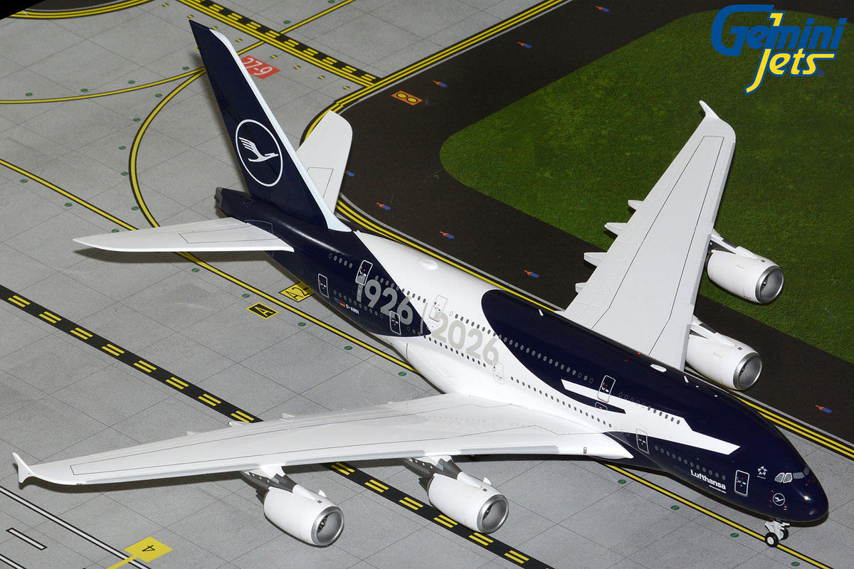 GEMINI JETS A380-800 LUFTHANSA '100 YEARS LIVERY' REG: D-AIMH