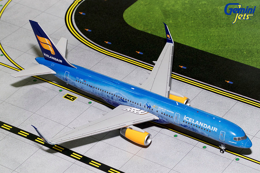 GEMINI JETS B757-200W ICELANDAIR "80 YEARS OF AVIATION 1937-2017" REG: TF-FIR