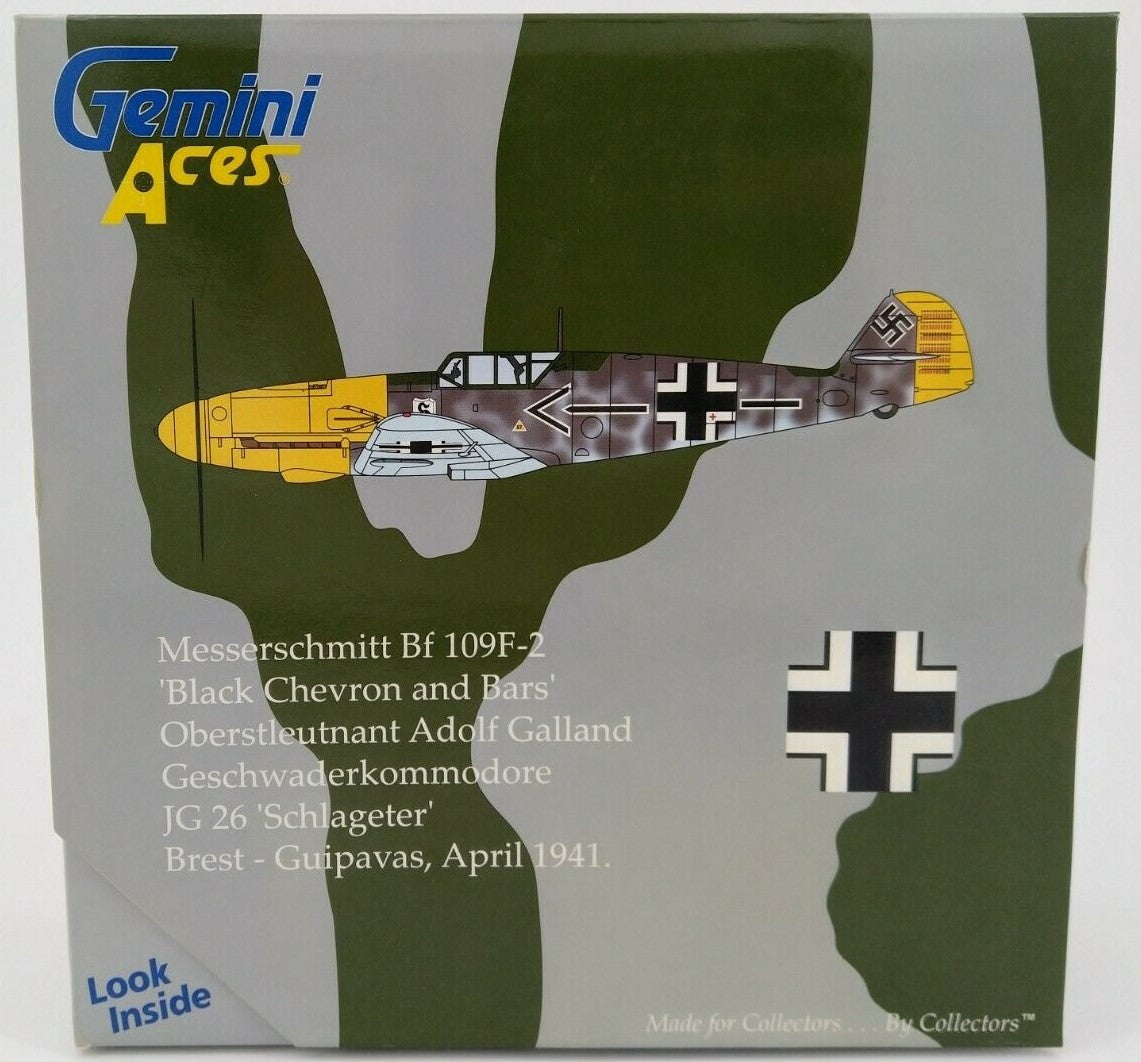 GEMINI ACES BF109F LUFTWAFFE JG 26 SCHLAGETER ADOLF GALLAND