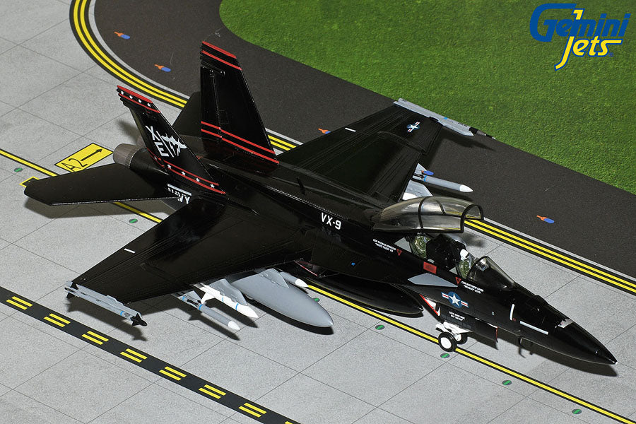 GEMINI JETS F/A-18F SUPER HORNET US NAVY 166672 VX-9 "VANDY 1"