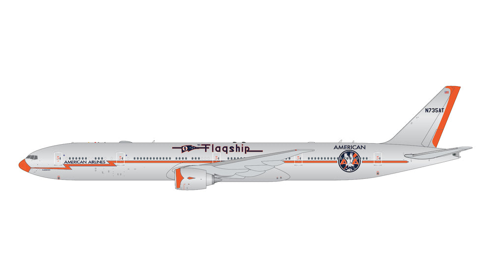 GEMINI JETS B777-300ER AMERICAN AIRLINES "FLAGSHIP DFW" REG: N735AT