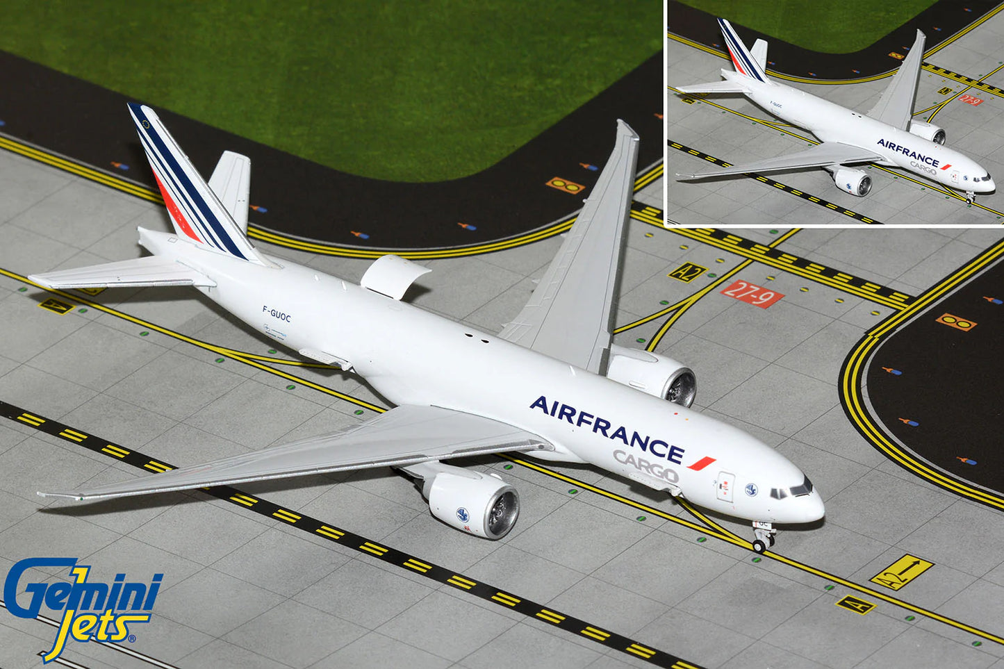 GEMINI JETS B777-200LRF AIR FRANCE CARGO (INTERACTIVE SERIES) REG: F-GUOC