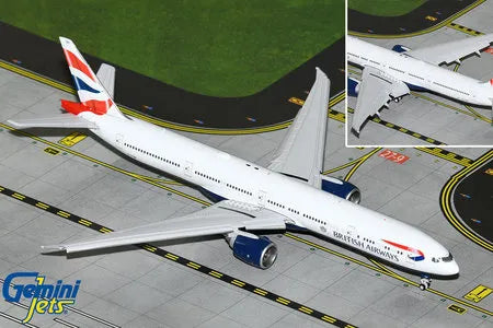 GEMINI JETS B777-300ER BRITISH AIRWAYS (FLAPS DOWN) REG: G-STBH