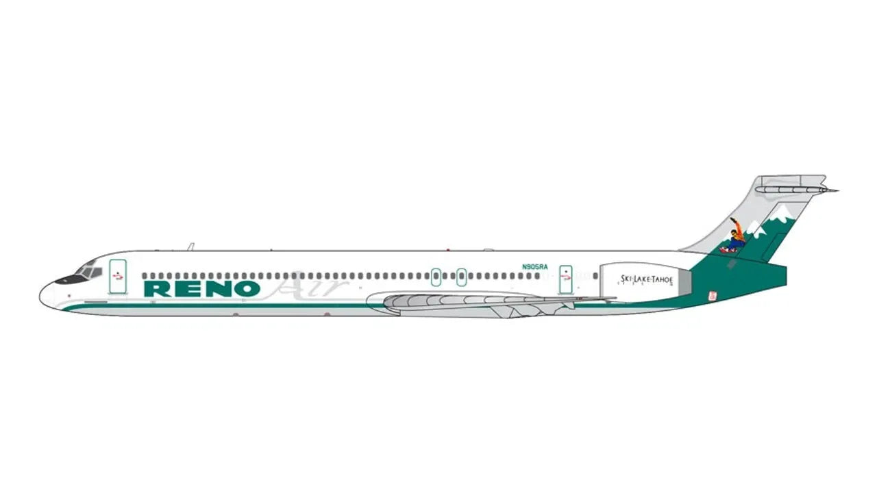 GEMINI JETS MD-90 RENO AIR "SKI LAKE TAHOE" REG: N905RA