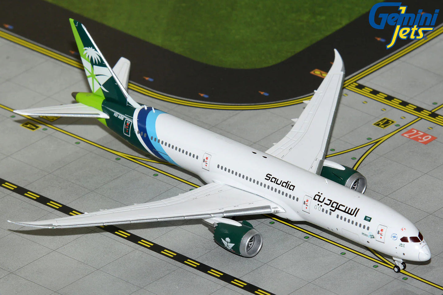 GEMINI JETS B787-9 SAUDI ARABIAN AIRLINES "NATIONAL DAY LIVERY" REG: HZ-ARB