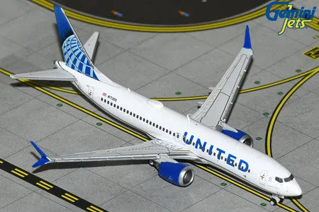 GEMINI JETS B737 MAX 8 UNITED AIRLINES REG: N17265