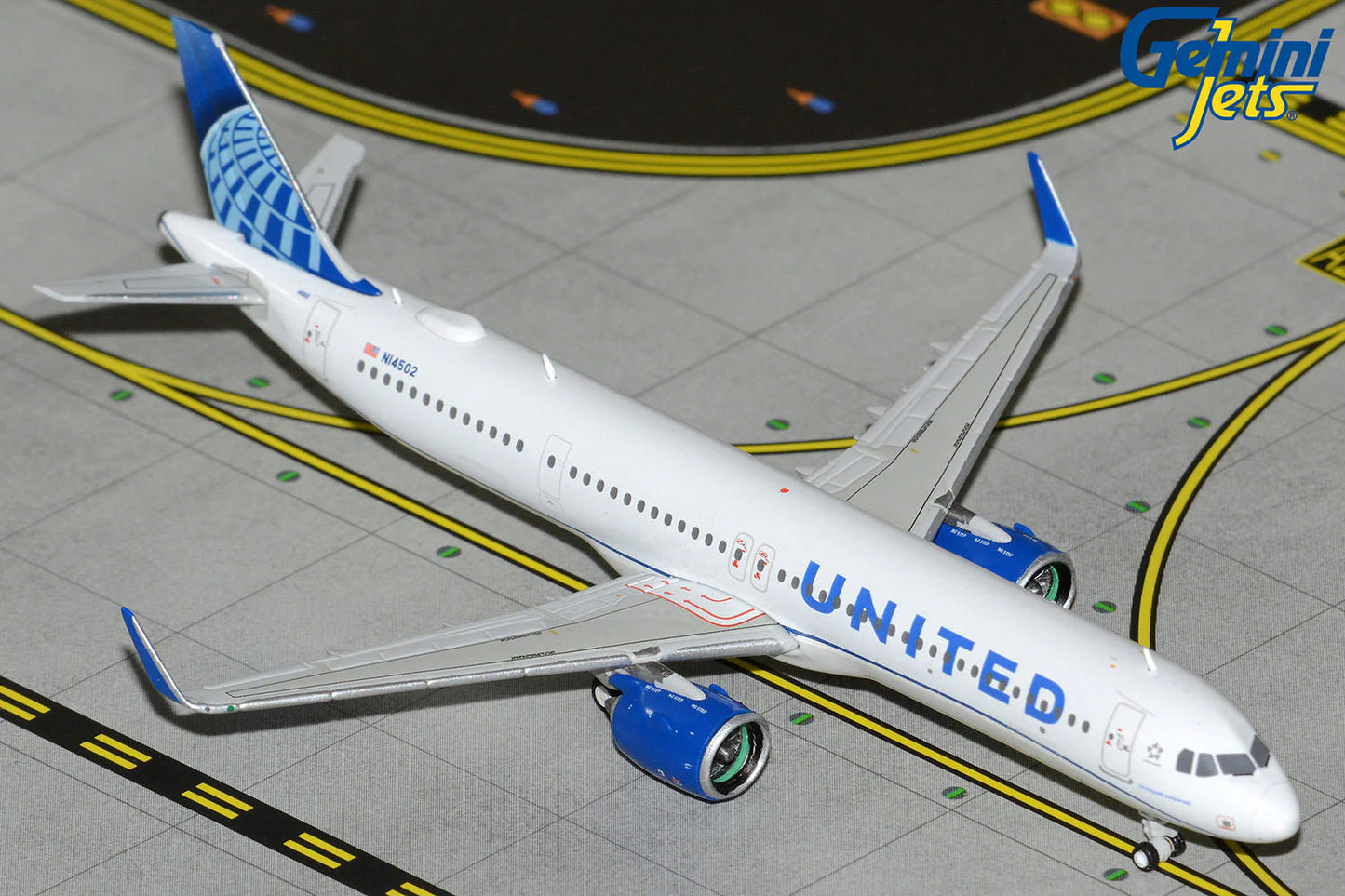 GEMINI JETS A321NEO UNITED AIRLINES REG: N14502