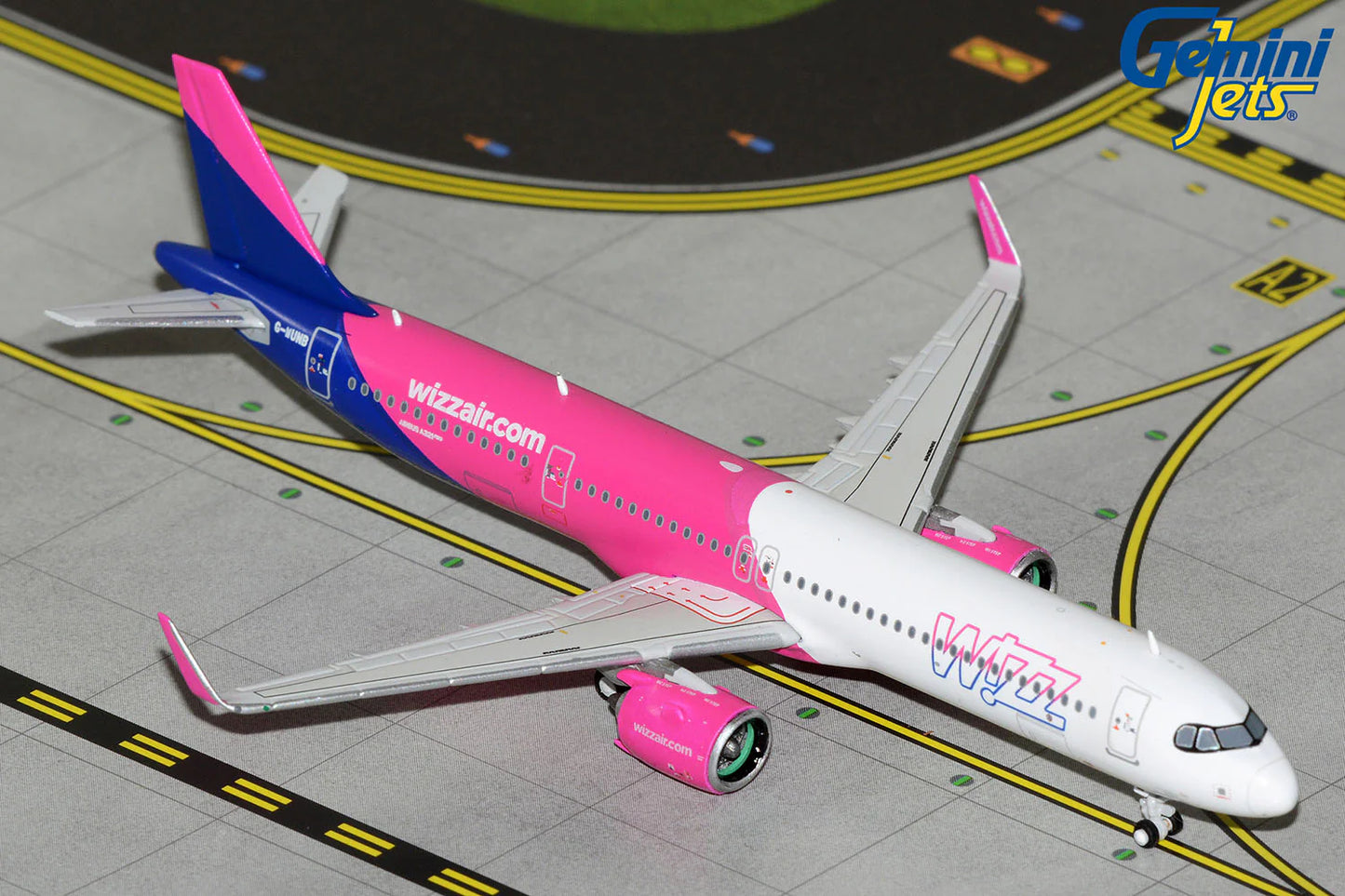 GEMINI JETS A321NEO WIZZ AIR UK REG: G-WUNB