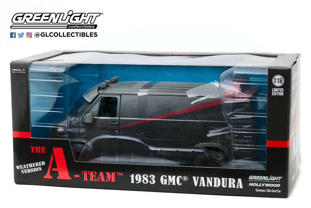 GREENLIGHT 1983 GMC VANDURA WEATHERED THE A-TEAM