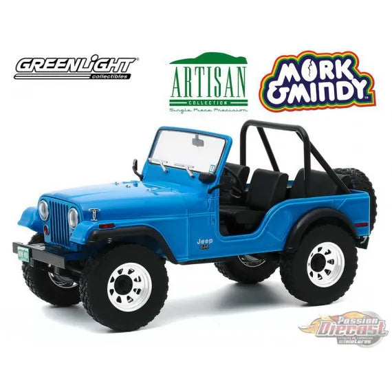 GREENLIGHT 1972 JEEP CJ-5 MORK AND MINDY