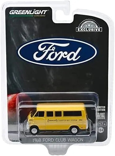 GREENLIGHT 1968 FORD CLUB WAGON SCHOOL BUS