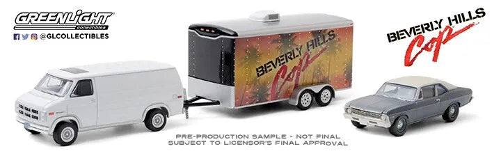 GREENLIGHT 2015 FORD TRANSIT + 1970 CHEVROLET CHEVELLE