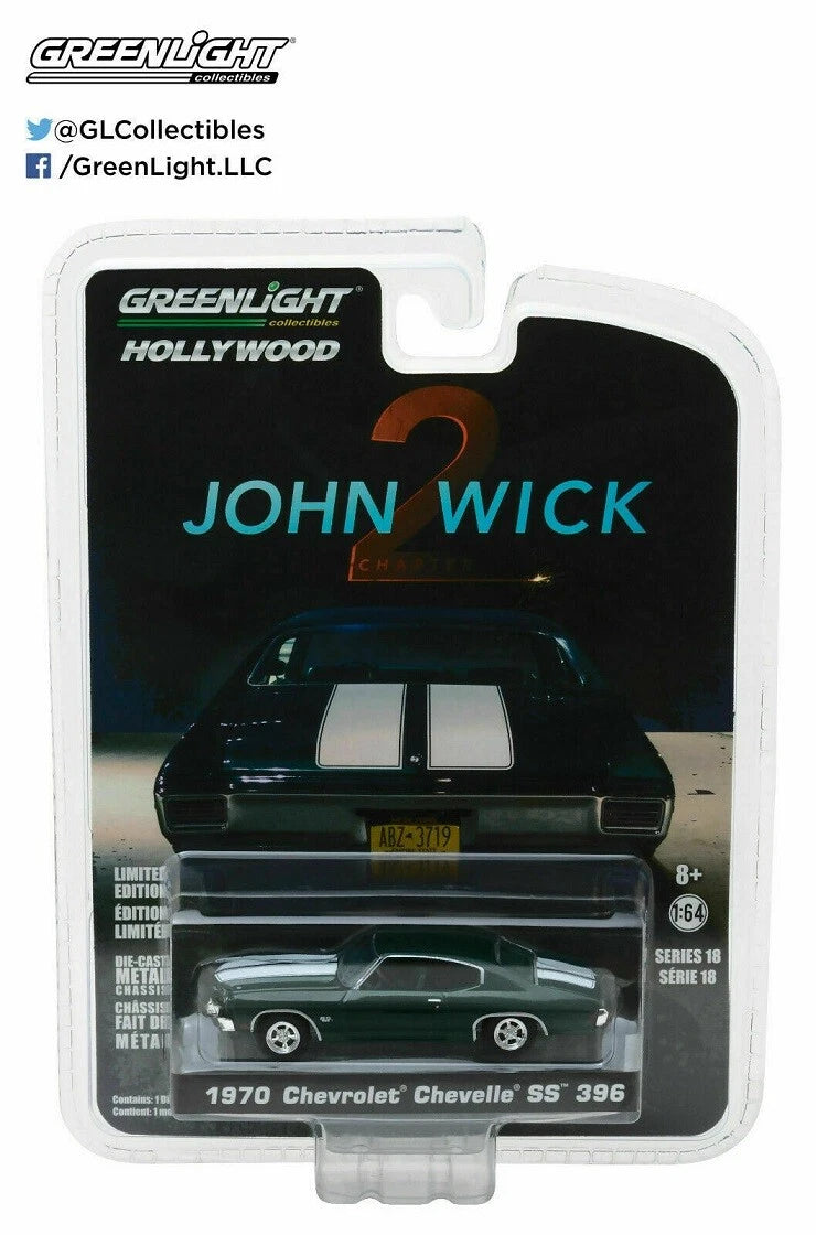 GREENLIGHT 1970 CHEVROLET CHEVELLE JOHN WICK CHAPTER 2