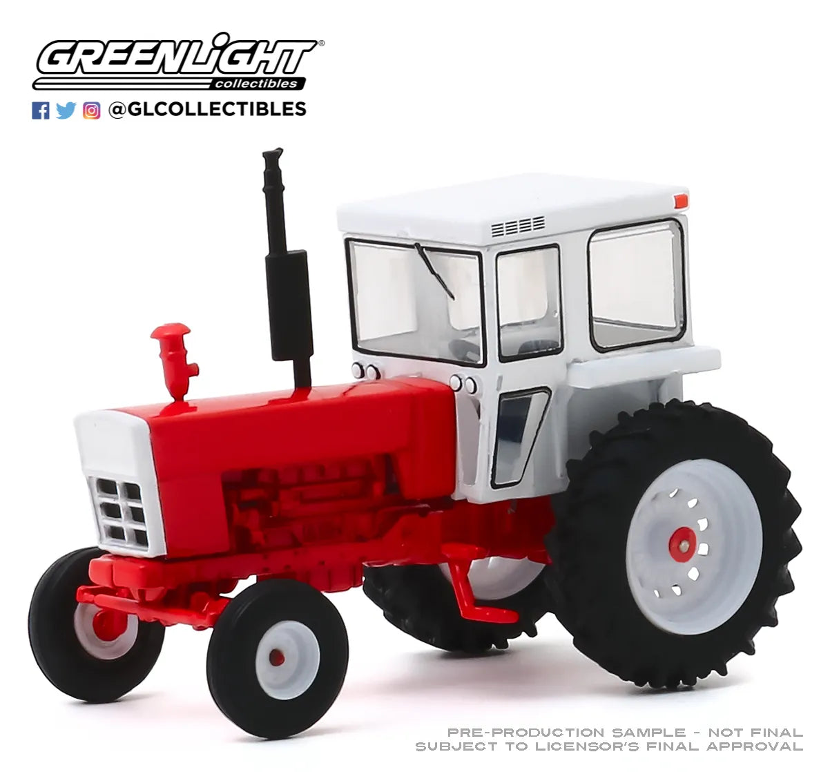 GREENLIGHT 1973 TRACTOR WITH CLOSED CAB