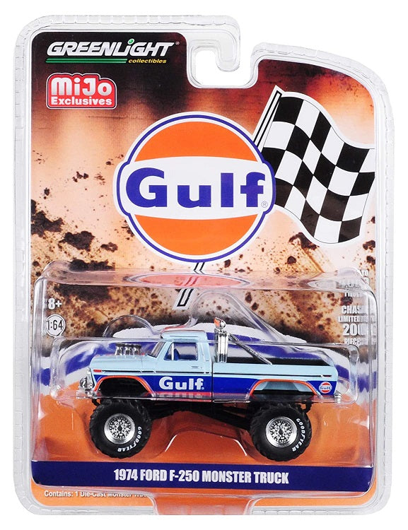 GREENLIGHT 1974 FORD F250 MONSTER TRUCK GULF